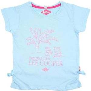 Lee Cooper meisjes fille t-shirt dames, blauw, 10 Jaar