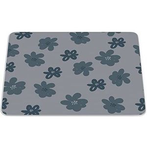 Bonamaison, Rechthoek digitaal bedrukte muismat, antislip onderkant, voor kantoor en thuis, afmetingen: 22x18 cm