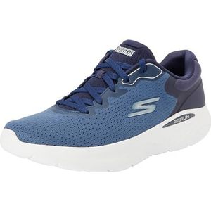 Skechers Go Run Lite Anchorage Sneakers voor heren, Navy Textiel Synthetisch, 41.5 EU