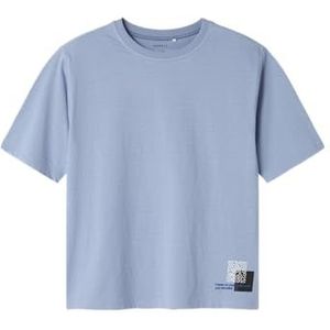 NAME IT Nkmoakley Ss Nreg Top Bf, Rain Washed, 146-152