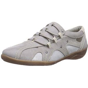 Jana Dames 24700 Low-Top Trainer, Grijs Grau Grijs Zilver, 37 EU