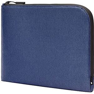 Incase Facet Sleeve Case voor Apple MacBook Pro 16"" & 15""/16"" notebooks/tablets [100% gerecyclede keperstof (polyester) I 2 binnenzakken I waterafstotende buitenkant I EVA gevoerd ] blauw