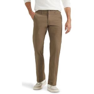 Lee Heren Performance Series Extreme Comfort Straight Fit Pantperformance Broek, Houtspice, 36W / 34L