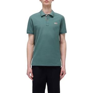 NAPAPIJRI Man Ruggy poloshirt met korte mouwen GROENE BALSEM XXL