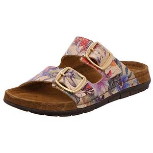 Rohde 5590 Alba damesschoenen, slippers, clogs van leer, goud, 37 EU