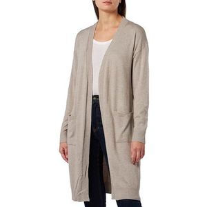 ALARY Gebreid damesvest 15620204-AL01, taupe melange, XL/XXL, Taupe Melange, XL/XXL