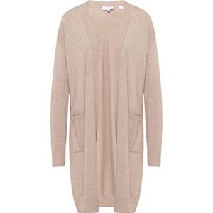 ALARY Gebreid damesvest 15620204-AL01, taupe melange, XL/XXL, Taupe Melange, XL/XXL