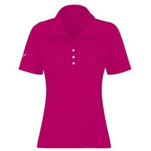 Trigema Poloshirt voor dames, roze (magenta 030), M