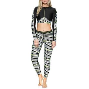 Speedo Dames Reflect Wave Rash Top Af Top met lange mouwen