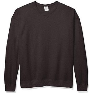 Hanes Heren Comfortwash Garment Dyed Fleece Sweatshirt, New Railroad Grijs, S