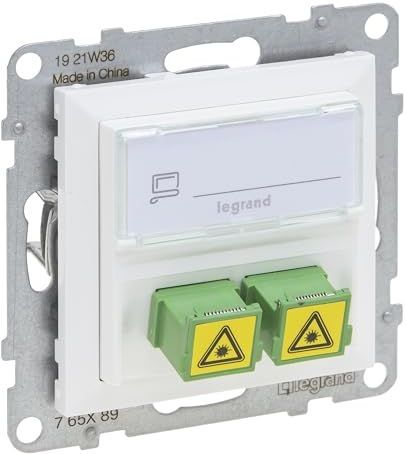 Seano - SC/APC Monomode Glasvezelaansluitdoos - Glasvezel - Zwart - Inclusief 2 Kabels