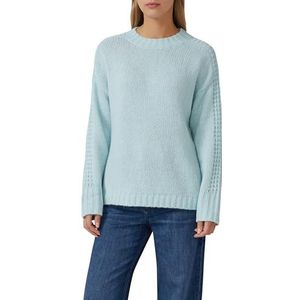 Gebreide Trui - Zachte Alpacamix - Ronde Hals - Elastische Geribde Boorden