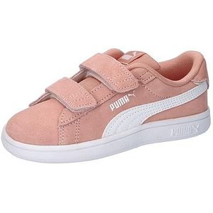 PUMA Smash 3.0 SD V INF Sneakers voor baby's, uniseks, Poppy PINK White, 26 EU, Poppy Pink PUMA White, 26 EU