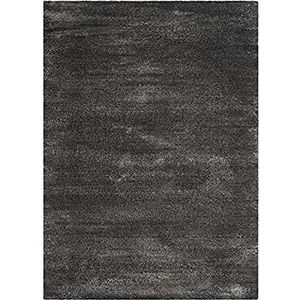 Safavieh Tapijt Shag, geweven, polypropyleen, tapijt van chocoladebruin 160 X 230 cm grijs.