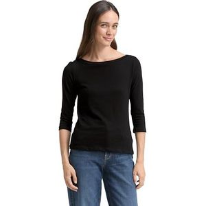 Basic T-shirt - Dames - Katoen - Ronde Hals - 3/4 Mouwen