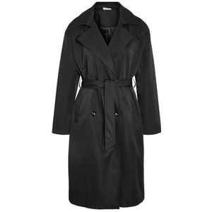 Noisy may Dames Nmmanya L/S Noos Trenchcoat, zwart, S