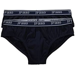 JP 1880 Heren grote maten grote maten menswear L-8XL slips, onderbroeken, verpakking van 2, FLEXNAMIC®, tot. 8XL 709550, zwart, 12 Große Größen