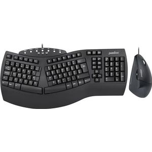 Toetsenbord - Ergonomisch - USB - Inclusief Verticale Muis