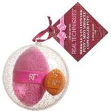 Real Techniques - Miracle 2-in-1 Powder Puff & Mini Miracle Concealer Puff Set - Makeup Tools - Dual-Sided