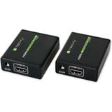 TECHly IDATA EXT-E70 HDMI Extender, zwart, único