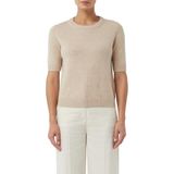 comma - Strickpullover - Korte Mouwen - Wolmix