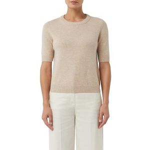 comma - Strickpullover - Korte Mouwen - Wolmix