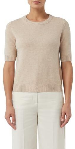 comma - Strickpullover - Korte Mouwen - Wolmix