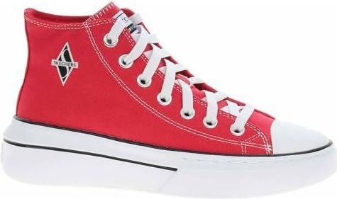 Skechers, Heren, Schoenen, Rood, Maat: 35 EU