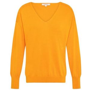 Morgan Fijngebreide Trui Oranje