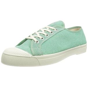 Bensimon Romy B79 Denim, sneakers voor heren, Groen, 45 EU