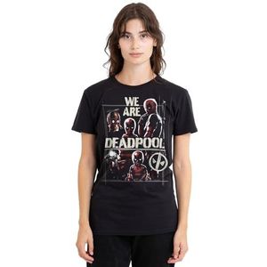 Deadpool And Wolverine Wij zijn Deadpool dames T-shirt, zwart, medium, Zwart, M