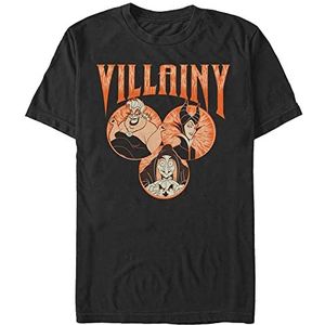 Disney Villains Cruella Cover Jonge mannen T-shirt met korte mouwen, Wit, L
