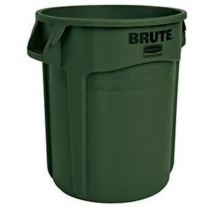 Rubbermaid Commercial Products FG262000DGRN BRUTE container, 76 L, donkergroen
