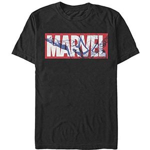 Marvel Spider-Man Classic - Spider Marvel Unisex Crew neck T-Shirt Black M