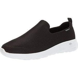 Skechers Heren Go Walk Max Sneaker, Zwart/Wit, 42 EU