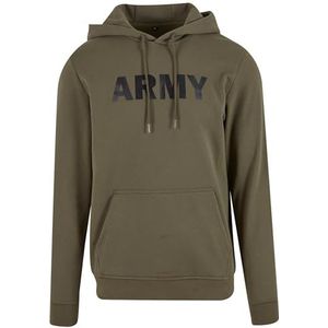 Brandit Heren Army Hoody Capuchontrui, olijfgroen, XXL