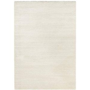 Elle Decor Laagpolig tapijt Loos Creme, 120x170 cm