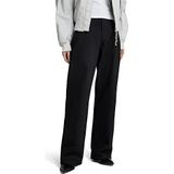 G-star - Stray Ultra High - Spijkerbroek - Bullet Zwart Denim Biologisch - Losse Pasvorm