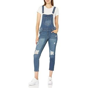 WallFlower Instastretch denim overalls voor dames, cederstof, L