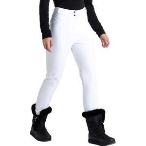 Dare 2b Slanke III Slim waterdichte softshell skibroek voor dames, Wit, 44