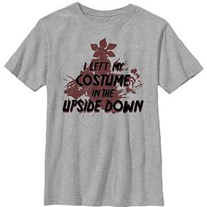 Netflix Upside Down Kostume T-shirt voor kinderen, uniseks, Heather Grey, One size