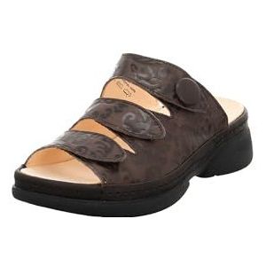 Think Cambio 3010 Clogs voor dames, lederen voering, espresso/combi 3010, 36 EU, espresso combi 3010, 36 EU