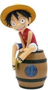 Teknofun - One Piece - Luffy Wekker - Officiële Licentie - Met Digitale Weergave