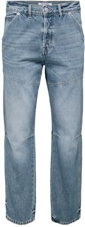 Onsedge - EDGE Mid Rise - Straight Fit Jeans - Mid Wash
