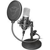 Trust Gaming GXT 252 Emita Streaming Studio Microphone (Professionele USB Microfoon voor PC) Zwart