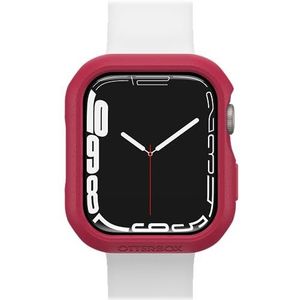 OtterBox All Day Watch Bumper voor Apple Watch Series 9/8/7 - 45mm, Schokbestendig, Valbestendig, Slanke beschermhoes voor Apple Watch, Guards Display and Edges, Rood