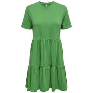 ONLMAY Life S/S Peplum Dress Box JRS, Green Bee, L