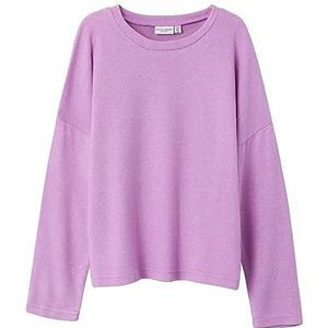 NAME IT Nkfvicti Ls Knit L Noos pullover voor meisjes, Violet Tulle, 92 cm