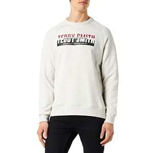 Teddy Smith S- Gordon RC sweater, wit/ivoor, China, XXL heren, ivoor, China, wit, XXL