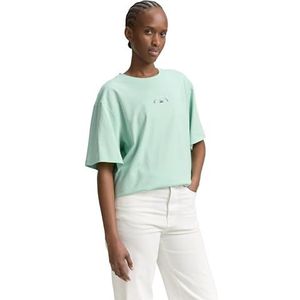 TOM TAILOR - 32229 - T-shirt - Mint Jade Turquoise - Dames